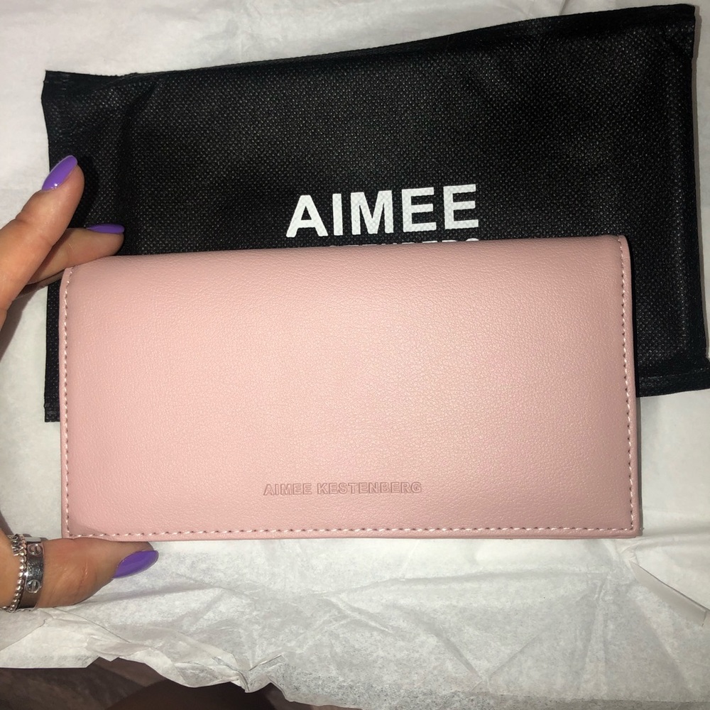 BRAND NEW POWDER PINK WALLET